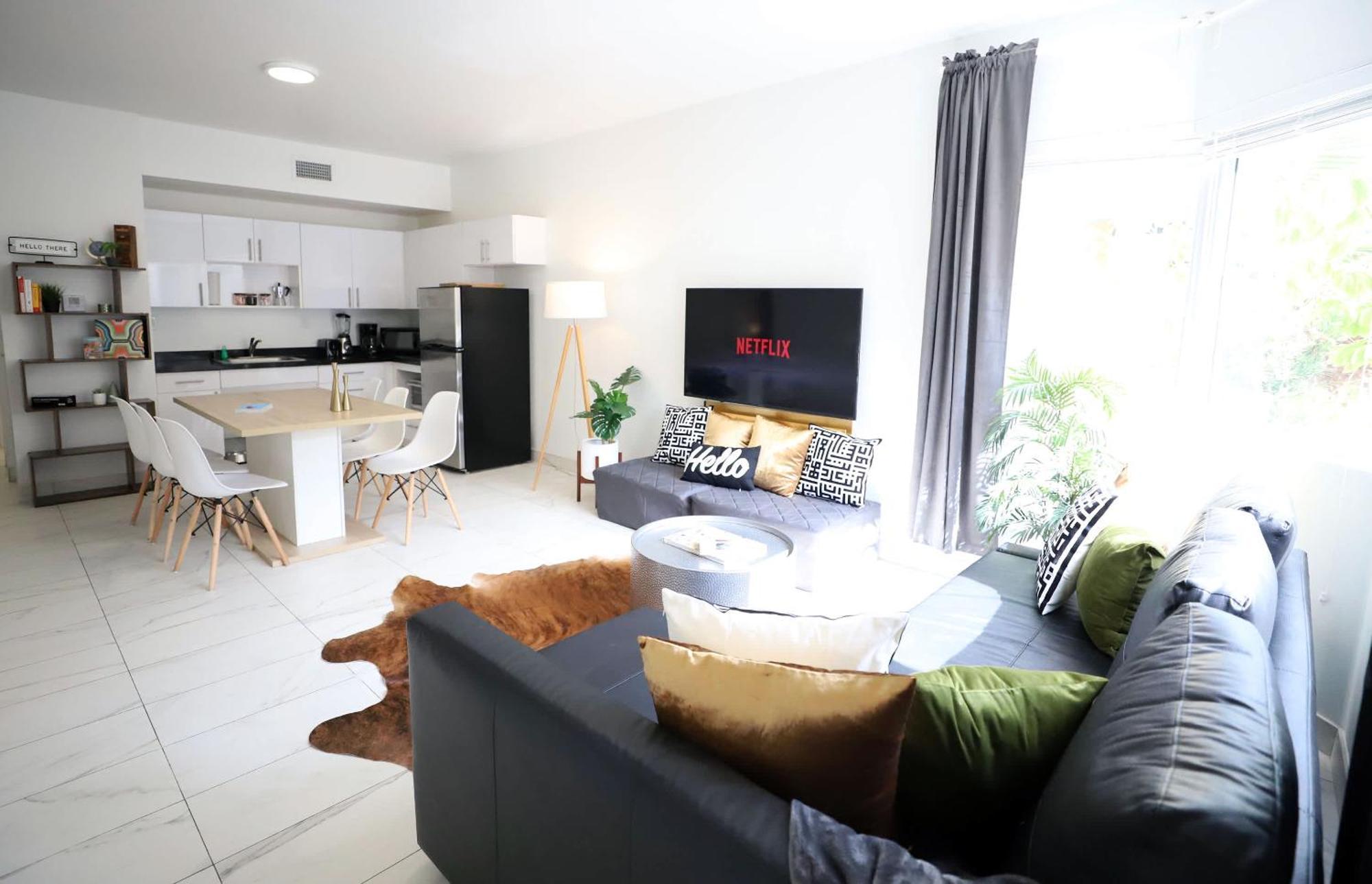 3 Bedroom 3 Bathroom Miami Beach Apartment With Free Parking エクステリア 写真